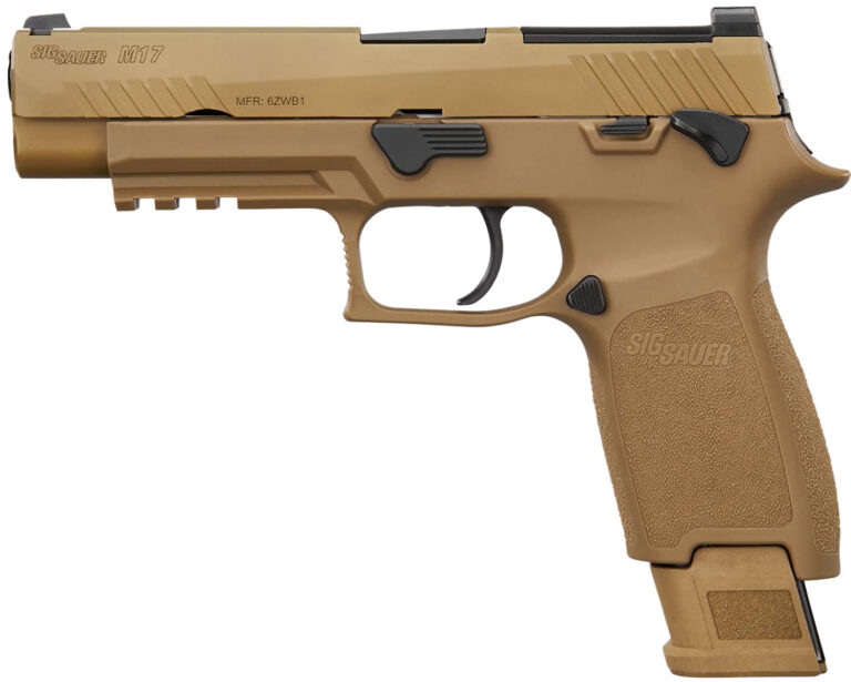 M17 9MM LUGER SEMI-AUTO HANDGUN M17 9MM LUGER 4.7'' BBL (3)10RD COYOTE TAN
