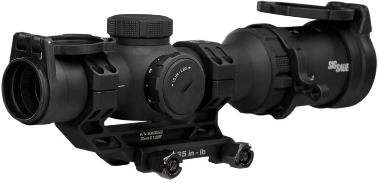 TANGO-MSR COMPACT 1-10X24MM SFP ILLUMINATED RIFLE SCOPE TANGO-MSR COMP 1-10X24MM SFP ILL BDC-10 RETICLE BLK W/MOUNT