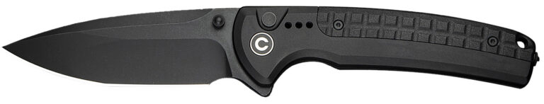 Civivi Knives C22025D-1 Sentinel Strike II 3.70″ Folding Plain Black Stonewashed Nitro-V Steel Blade, Black Textured FRN Handle Civivi Knives C22025D-1 Sentinel Strike II 3.70″ Folding Plain Black Stonewashed Nitro-V Steel Blade, Black Textured FRN Handle