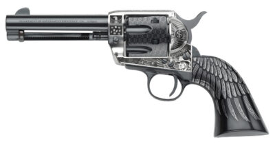 Pietta GW357DOGE434NMB Great Western II D.O.G.E. 357 Mag 4.75″