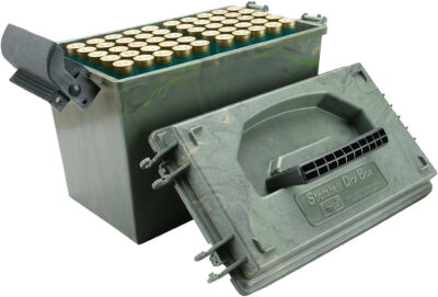 MTM SHOTSHELL DRY BOX 100 RD CASE 20 GAUGE UP TO 3″ WILD CAMO