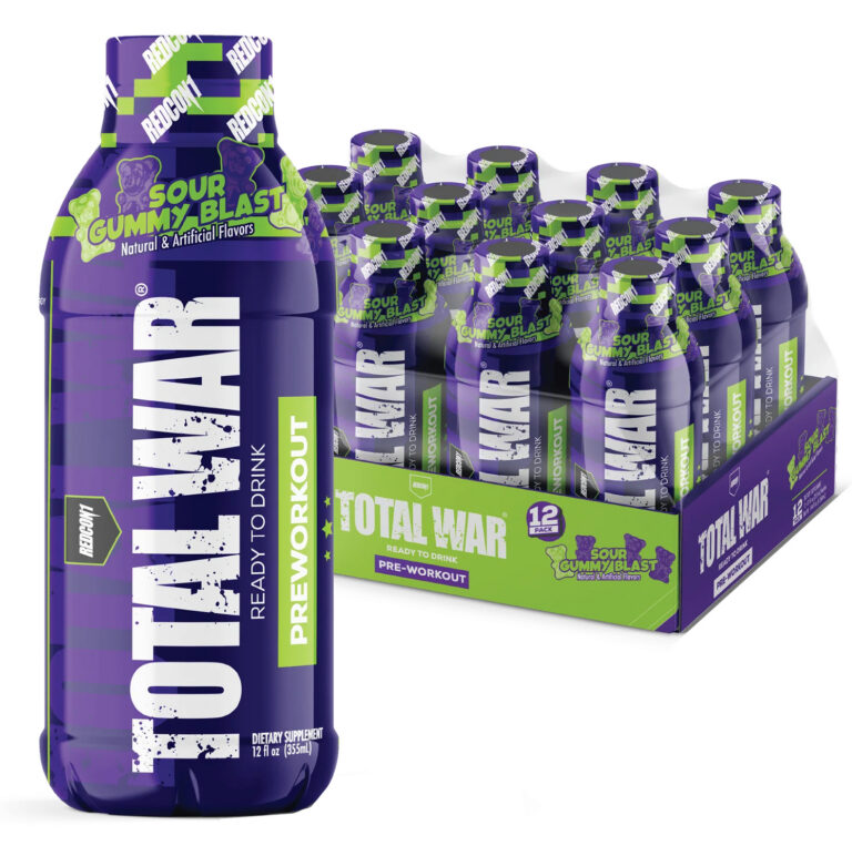 Redcon1 RC1TWRTDSGB-12 Total War Ready to Drink Sour Gummy 12 Pack