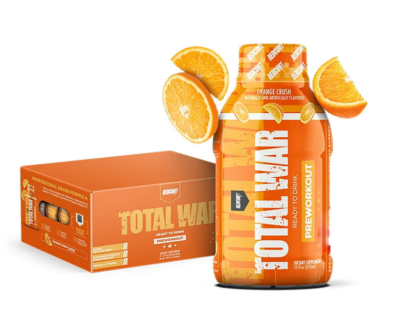 Redcon1 RC1TWRTDOC12 Total War Ready to Drink Orange Crush 12 Pack
