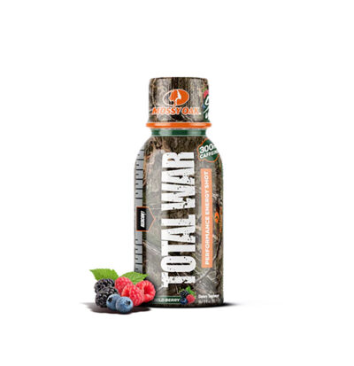 Redcon1 RC1TWSSWB Total War Energy Shots sour Wild Berry 12 Pack