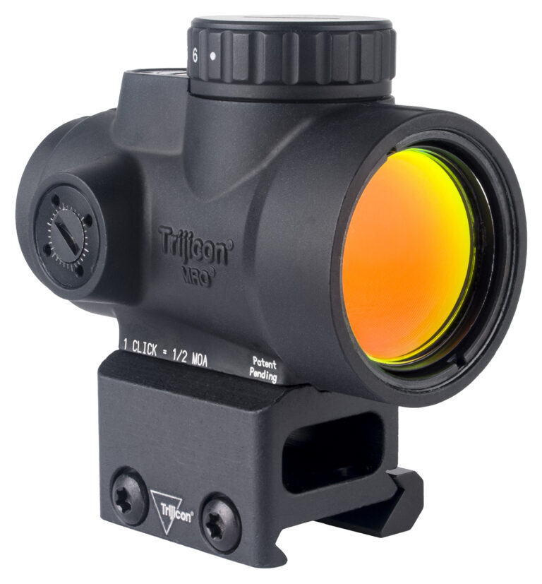 Trijicon 2200302 MRO SD Black 1x25mm 2 MOA Red Dot Reticle Full Co-Witness Mount