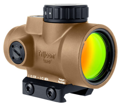 Trijicon MRO SD 1×25 Red Dot Sgt w/Adj LED 2.0 MOA Red Dot Coyote Low Mount