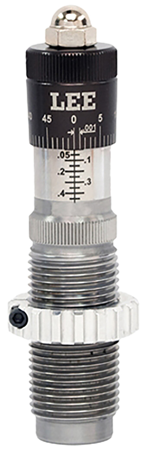 Lee Precision 92221 Micrometer Bullet Seating Die Black/Clear 308 Win Rifle Firearm