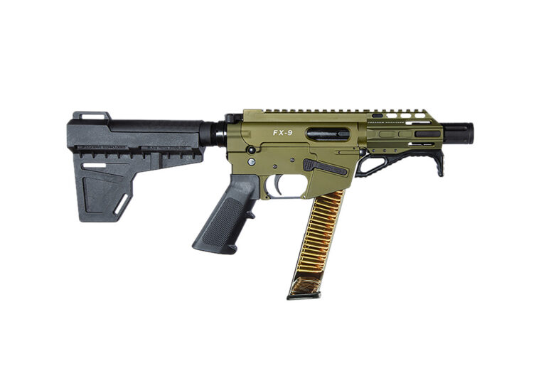 FREEDOM ORDNANCE FX9P4-ODG FX9P 9mm Luger 31+1 4" OD Green