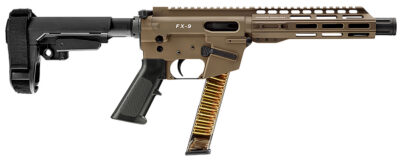 FRD ORD FX9 SBA3 9MM 8″ 32RD FDE