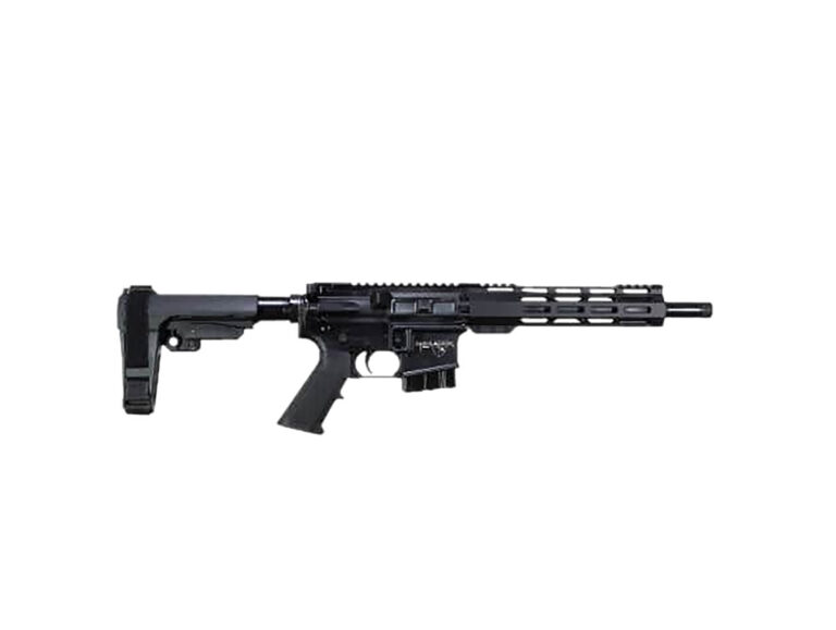 Alexander Arms PHI65ST Highlander 6.5 Grendel 10+1 11″ Black Fluted Threaded Barrel, Black Anodized Picatinny Rail Receiver, Polymer SBA Tactical Brace, Black A2 Grip Alexander Arms PHI65ST Highlander 6.5 Grendel 10+1 11″ Black Fluted Threaded Barrel, Black Anodized Picatinny Rail Receiver, Polymer SBA Tactical Brace, Black A2 Grip