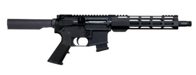 Alexander Arms PHI17NB Highlander  17 HMR 10+1 11″ Black Fluted Threaded Barrel, Black Anodized Picatinny Rail Receiver, Black A2 Grip