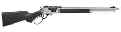 Smith & Wesson 14204 1854  45-70 Gov 6+1 20″ Stainless Threaded Barrel, Stainless Steel Receiver w/Picatinny Rail, Fixed Black Synthetic Stock, Thread Protector