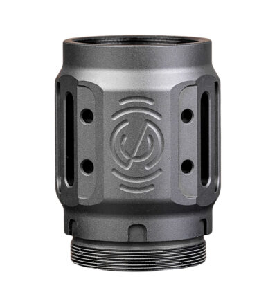 SilencerCo AC5451 Charlie MAAD Brake 2.0 Black Anodized Aluminum 2.23″ OAL 1.68″ Diameter