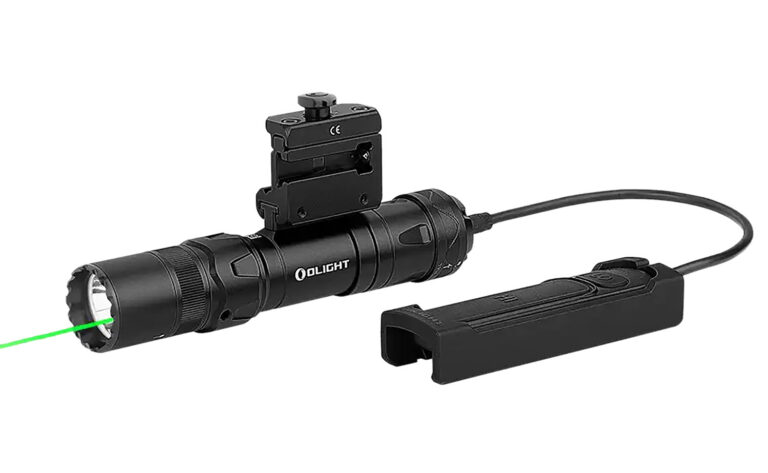 Olightstore Usa Inc ODINGLMBK Tactical Flashlight Black 1500 Lumens 215 Meters Beam Distance