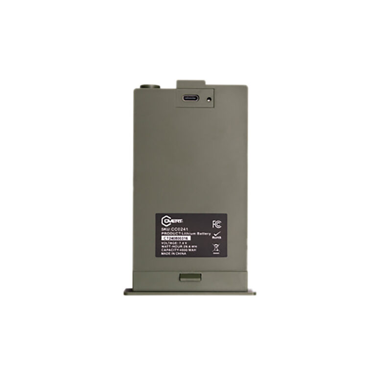 Covert Scouting Cameras CC0241 Lithium Battery Pack 7.4V 4000 mAh 29.6 WH OD Green
