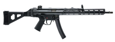 HK 81001191 SP5L  9mm Luger 10+1 16.50″ Overall Black M-LOK Handguard, Aluminum Receiver, SB Tactical Brace & Polymer Grip