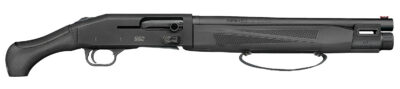 Mossberg 83001 990 AfterShock 12 Gauge Semi-Auto 3″ 5+1 14.75″ Matte Blued Barrel, Strapped w/M-LOK Forend, Matte Blued Receiver, Black Synthetic Aftershock Grip,  Ambidextrous