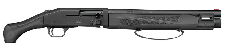 Mossberg 83001 990 AfterShock 12 Gauge Semi-Auto 3" 5+1 14.75" Matte Blued Barrel, Strapped w/M-LOK Forend, Matte Blued Receiver, Black Synthetic Aftershock Grip, Ambidextrous