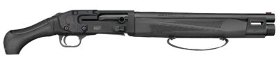 990 AFTERSHOCK 12 GAUGE SEMI-AUTO SHOTGUN 990 AFTERSHOCK 12 GAUGE 14.75” BBL 5RD BLACK W/LASERSADDLE