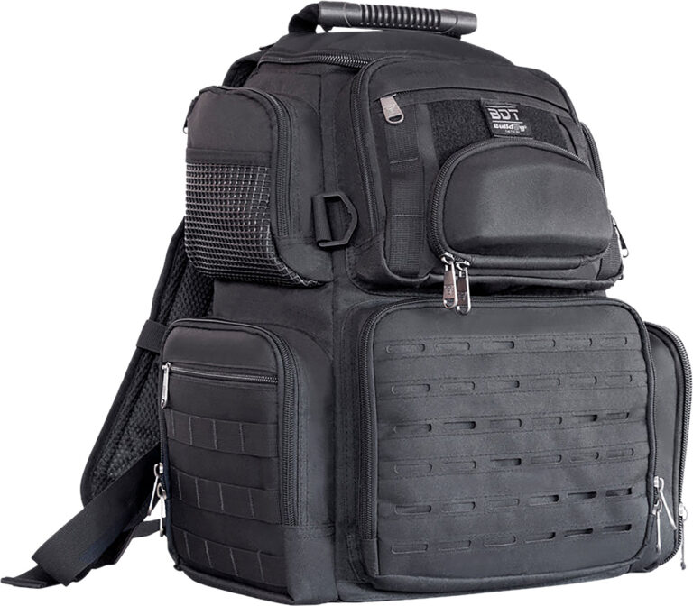 Bulldog Medium Tactical Range Handgun Back Pack - Black