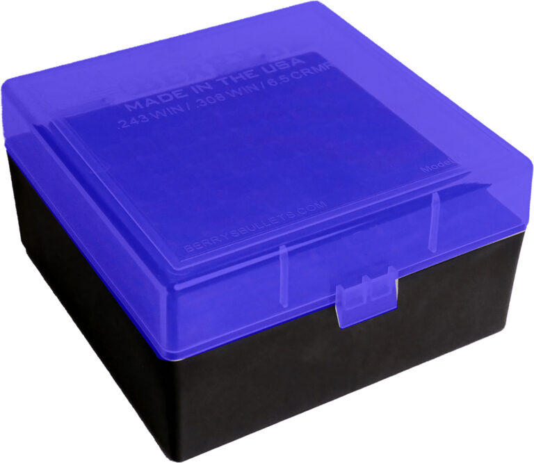 Berry's 009 - .243/6.5CM/.308 Cal. 100RD CAP Blue/Black Box