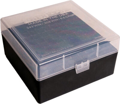 Berry’s 009 – .243/6.5CM/.308 Cal. 100RD CAP Clear/Black Box
