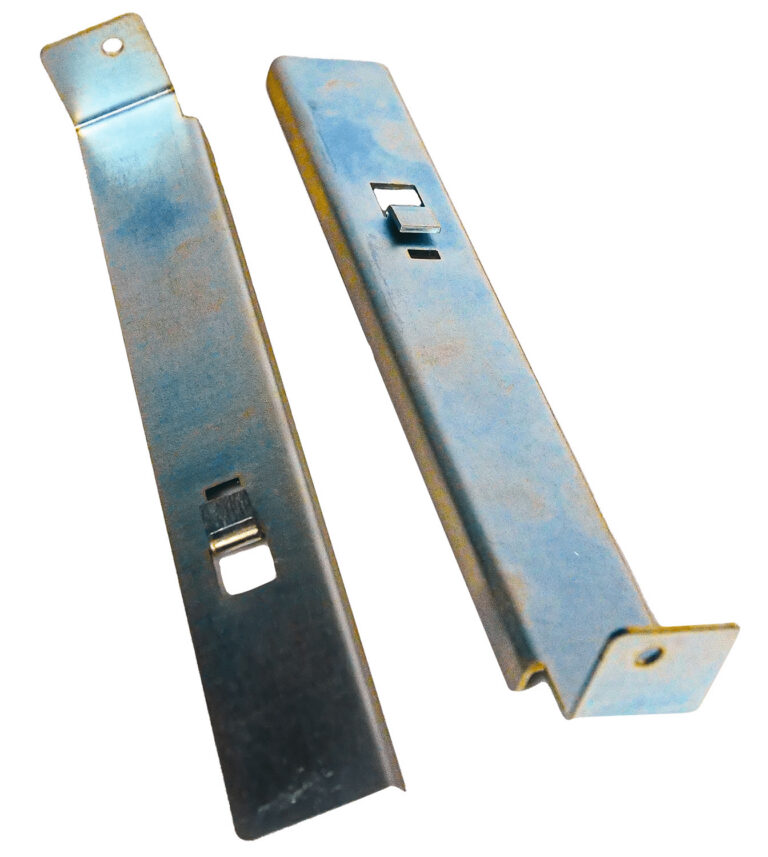 Berry's 54358 Gun Safe Pistol Rack Silver Steel Handgun