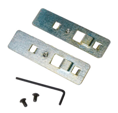 Berry’s 84913 Track Clips Pistol Rack Silver Steel Handgun