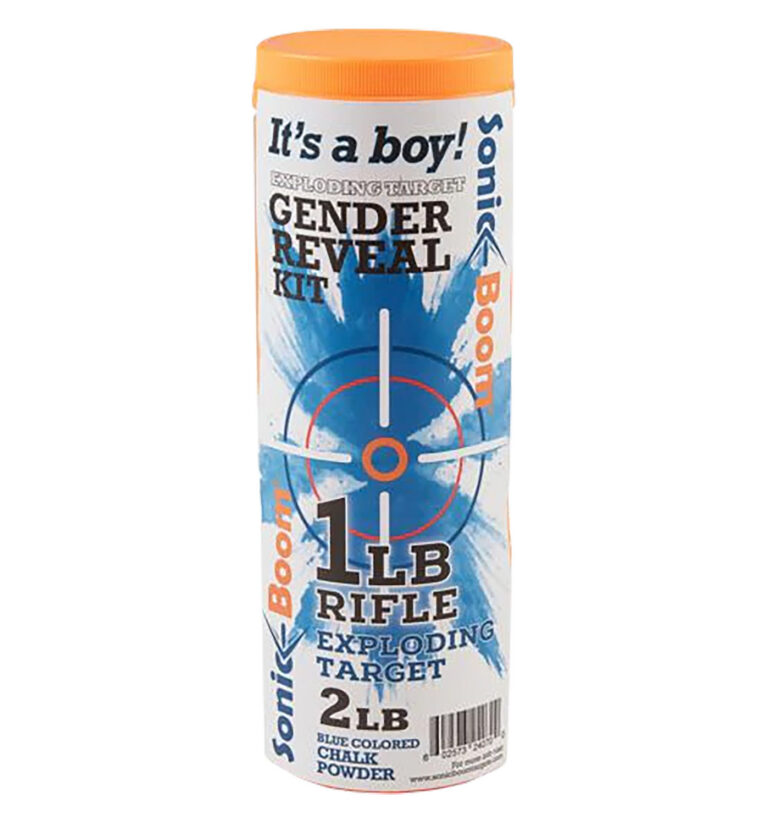 Sonic Boom/jerent SBTGRBOY Gender Reveal Kit Rifle Firearm 1 lb Boy