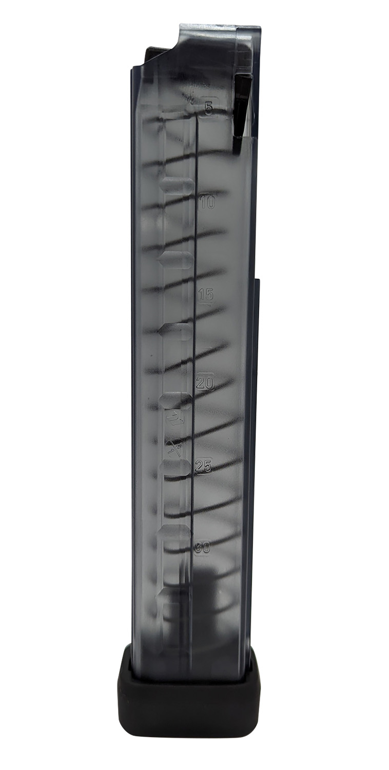 B&T Firearms BT30183N 30+1 9mm Fits MP9/TP9/APC9/SPC9 Translucent Black Polymer