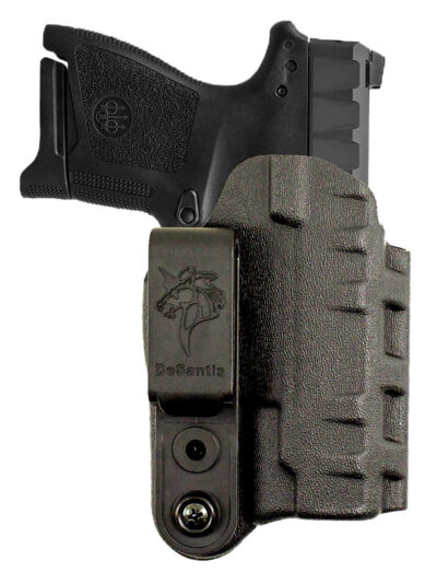 #137 SLIM-TUK IWB KYDEX HOLSTER FOR S&W BODYGUARD 2.0 BLK AMBI OPTIC READ