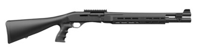 Retay 12ga 724 Patrol Shotgun – Black – Aluminum Forend Pstl Grip