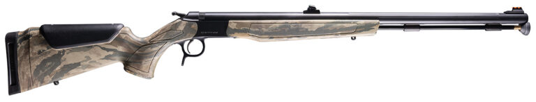 CVA PR2047N Optima  50 Cal 26" Black Nitride Fluted Barrel, Black Nitride Drilled & Tapped Steel Receiver, Fixed Realtree Legacy Synthetic Stock, Fiber Optic Sights