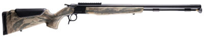 CVA PR2047NM Optima  50 Cal 26″ Black Nitride Fluted Barrel, 0 MOA Picatinny Rail, Black Steel Receiver, Fixed Realtree Legacy Synthetic Stock