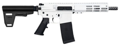 GLFA 223 Wylde Braced Pistol White SS 7.5″ Barrel 1-30rd mag