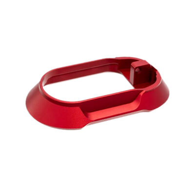 Tyrant CNC TDVP9MWRED  Magwell Fits Heckler & Koch VP9/VP40 Red Aluminum
