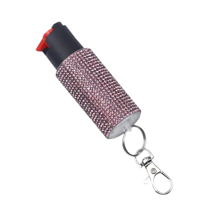 PSPI EC14STUDPK-C ELIMINTR PEPPR .5 KEYRNG PNK