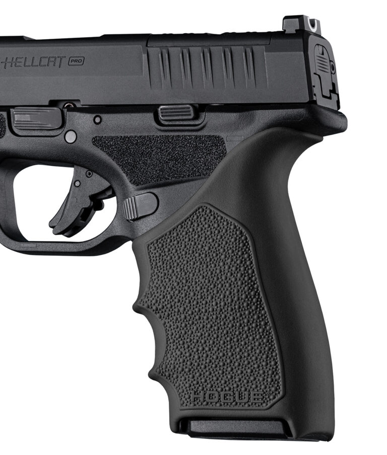 HandAll Beaver Tail Grip Sleeve Springfield Armory Hellcat Pro Black