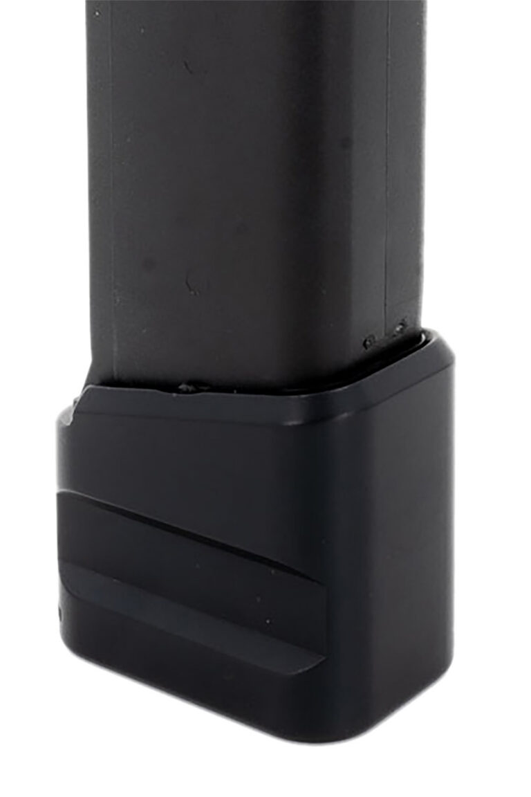 Cross Armory CRG+5MEG19BK Magazine Extension Fits Glock 19 Gen 1-5 5rd Black Aluminum