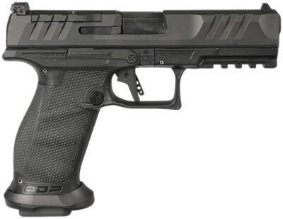 Walther Arms  PDP Pro E Full Size Frame 9mm Luger 10+1 4.50″ Optic Ready/Serrated Slide