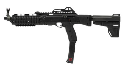 Hi-Point 995PBRACE 1095P  9mm Luger 10+1 13.25″ Black Threaded Barrel, Black Powdercoat Polymer Receiver w/Picatinny Rail, Black Pistol Brace, Black Plastic Grip