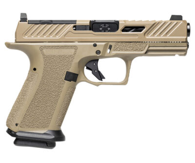 Shadow Systems SS-1052-CA MR920 Elite *CA Compliant 9mm Luger 10+1 4″ Black Nitride Match Grade Spiral Barrel, Flat Dark Earth Cerakote Optic Cut/Serrated/Window Cut Steel Slide, FDE Polymer Frame w/Beavertail & Picatinny Rail, Interchangeable Backstrap G
