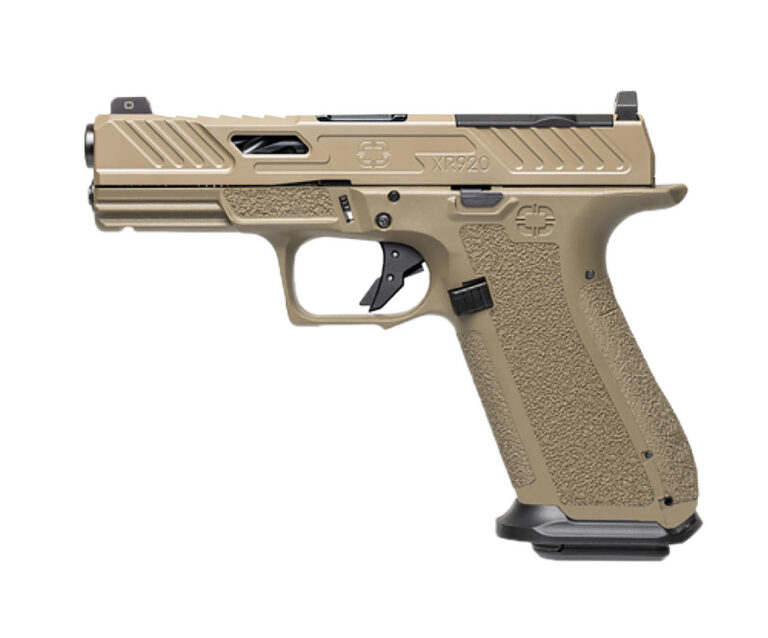 XR920 9mm FDE/FDE Spiral Unthreaded Barrel Blk 10Rd CA