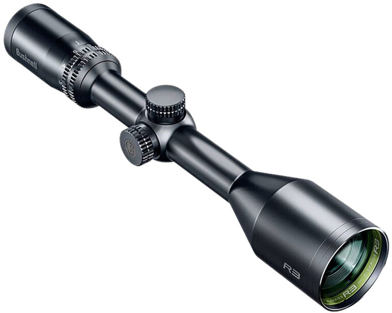 BUSHNELL 3-9x50 R3 Black Riflescope Multi-X Reticle EXO Hang Box 5L