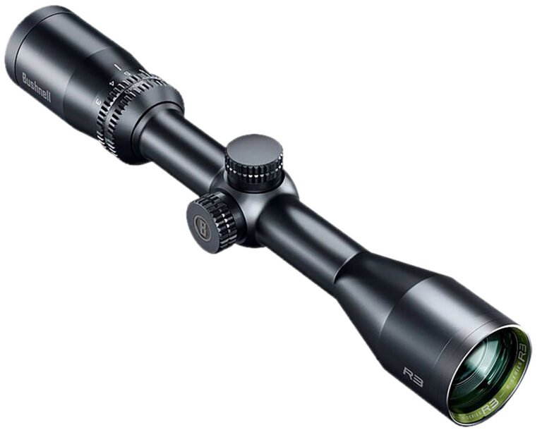 BUSHNELL 3-9x40 R3 Black Riflescope Multi-X Reticle EXO Hang Box 5L