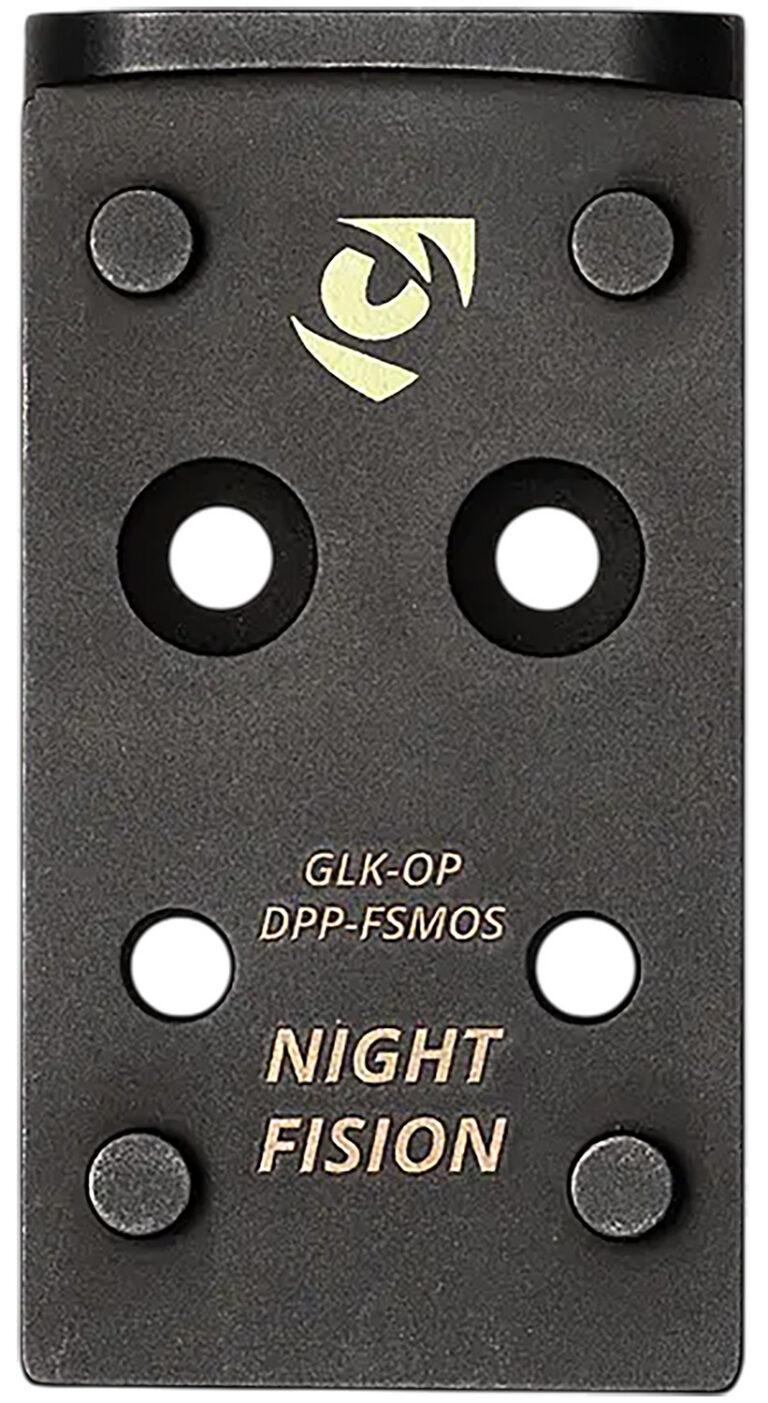Night Fision Optic Mounting Plate: Delta Point Pro to Glock Full Size MOS