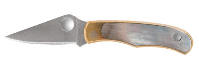 SPYDERCO BUG 1.25″ NICK/SILV ABALONE