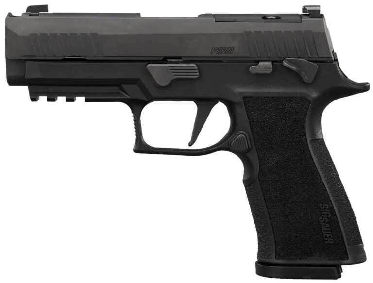 P320 XTEN COMP 10MM AUTO SEMI-AUTO HANDGUN P320 XTEN COMP 10MM AUTO 3.8'' BBL (2)15RD MAG MS BLACK