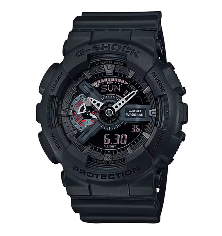 GSHOCK GA110MB1ACR MILITARY ANALOG DIG BLK