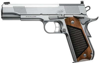 Kimber Mfg, Inc 3200402 Stainless II  45 ACP 7+1 5″ Optic Ready/Serrated Slide